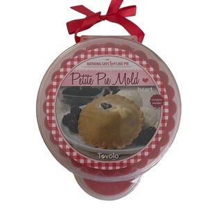 Tovolo Smart Petite Pie Mold with Heart Cutout